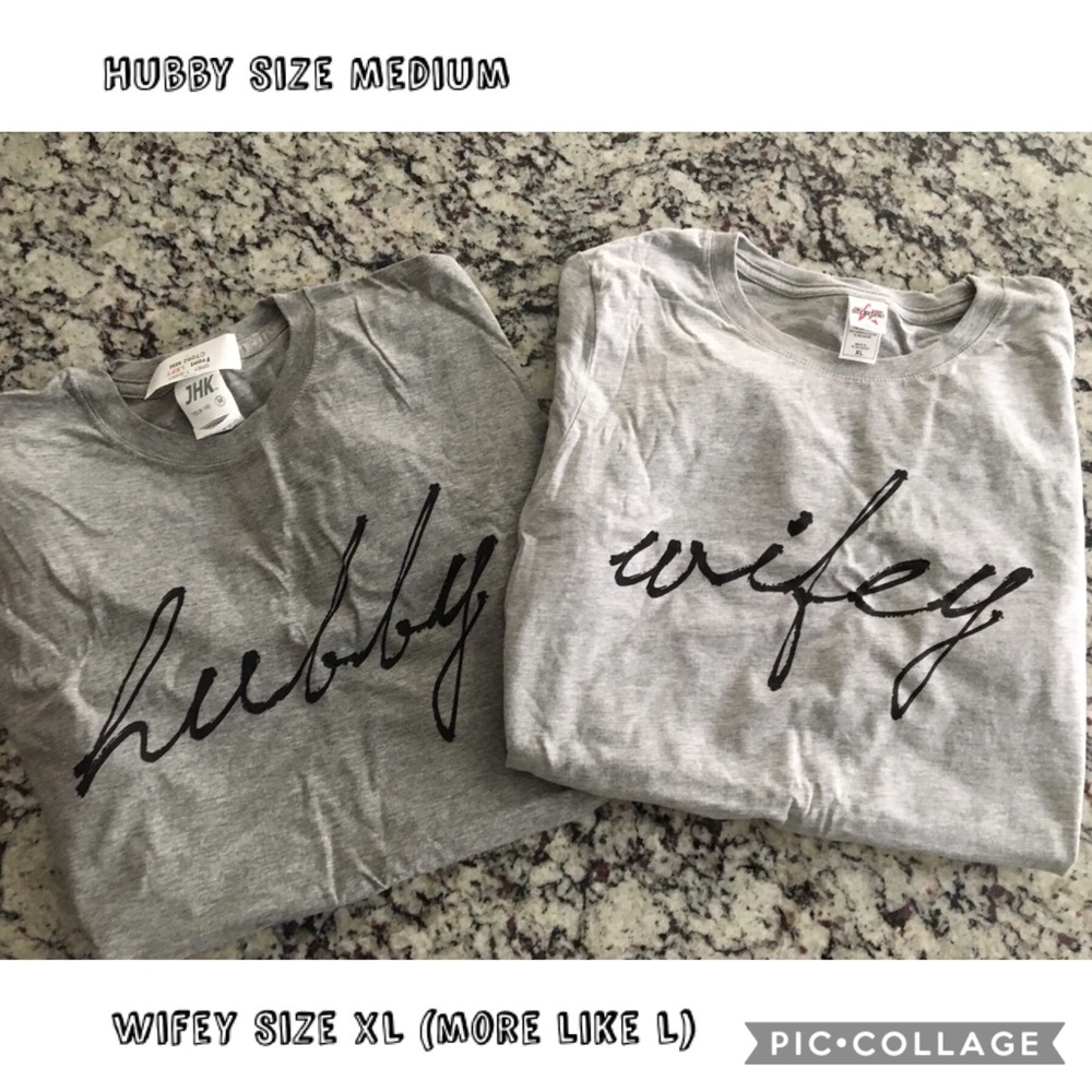 Hubby & Wifey T-shirts